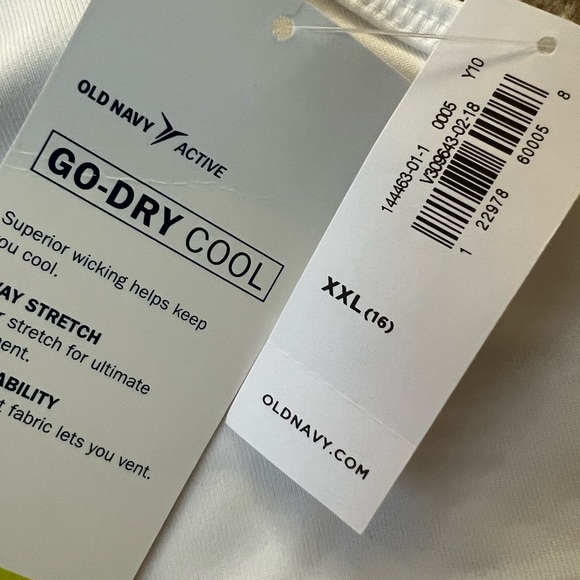 3X Reebok & Old Navy Girls Youth White & Black Sports Bra, Size XL 16, XXL (16) - Picture 13 of 13